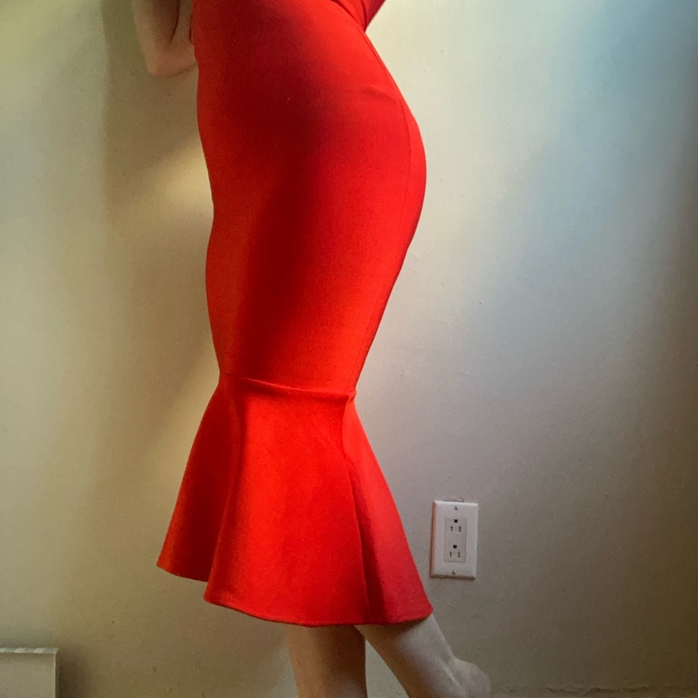 Bodycon Trumpet Dress, Small - Picture 8 of 14
